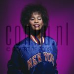 04-03-1985 Whitney Houston at studio in Amterdam, The Netherlands. March 04, 1985.

[keywords]Posed, Eye Contact, Smiling, Baseball Jacket[/keywords]